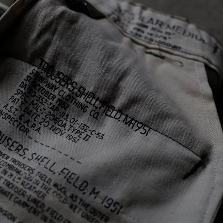 ［M-Regular］USARMY M-51 Trousers_deadstock_no.41