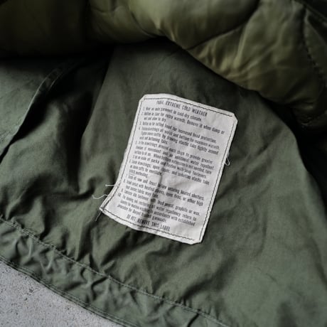 ［M］m65 parka_Black zipper