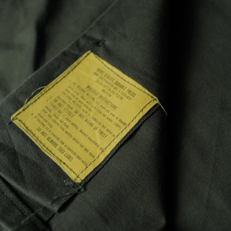 ［16 ( 1/2) / XL fit］U.S.AIR FORCE Olive Green Shirts_no.9