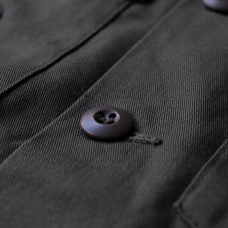 ［16 1/2 XL fit］USAIRFORCE Olive Green "BIG" Shirt_no.00