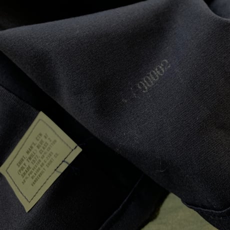 ［XL 16 1/2］US Air Force Twill Shirts_deadstock_no.13