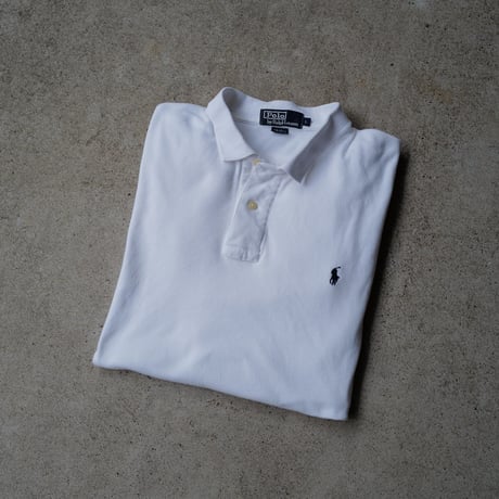 ［L］POLO SHIRT_MADE IN USA_80-90s vintage_no.26
