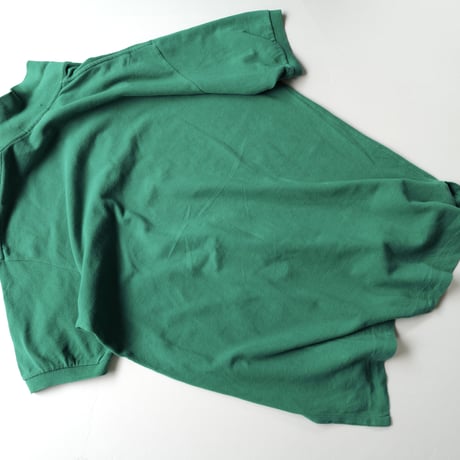［L］POLO SHIRT_MADE IN USA_80-90s vintage_light green