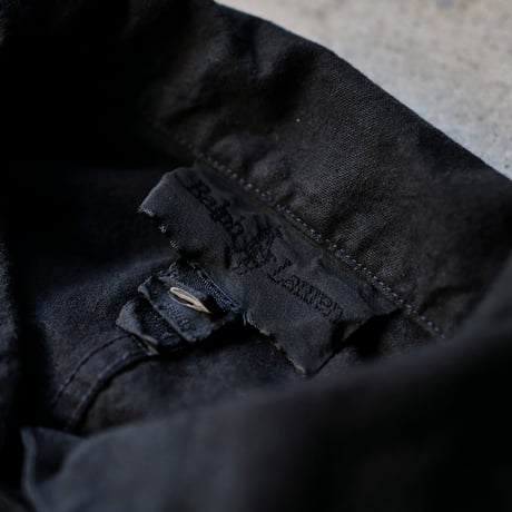 [L] Super Black_VINTAGE POLO_China Jacket_no.6