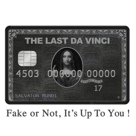 DAVINCI BLACK CARD TEE