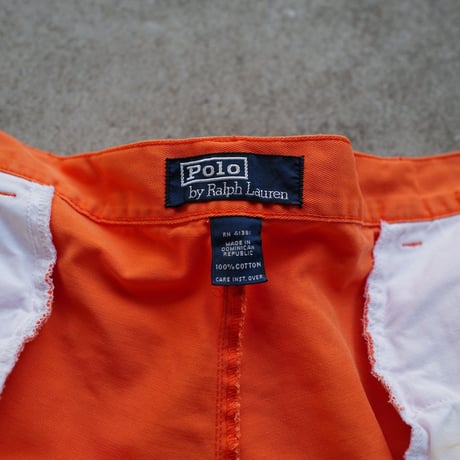 [W38] POLO CHINO SHORTS 2tuck_90s vintage