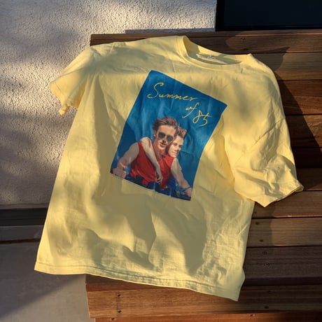 "Summer of 85 × anytee" 映画公式 限定イエローTEE