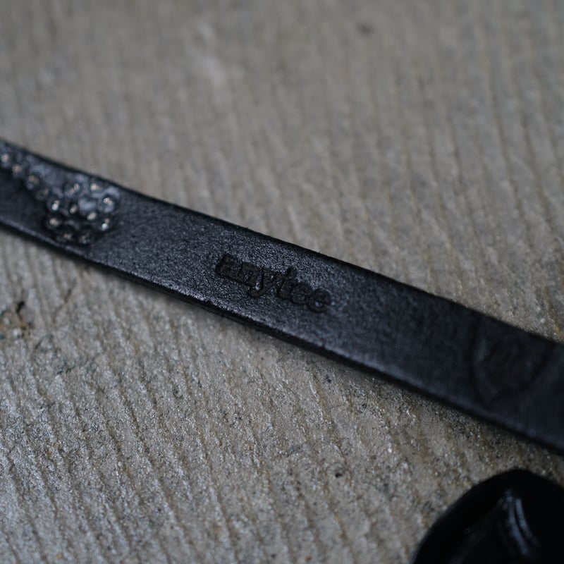小物 anytee classics narrow long belt black special edition］HTC for anytee : Long Narrow B