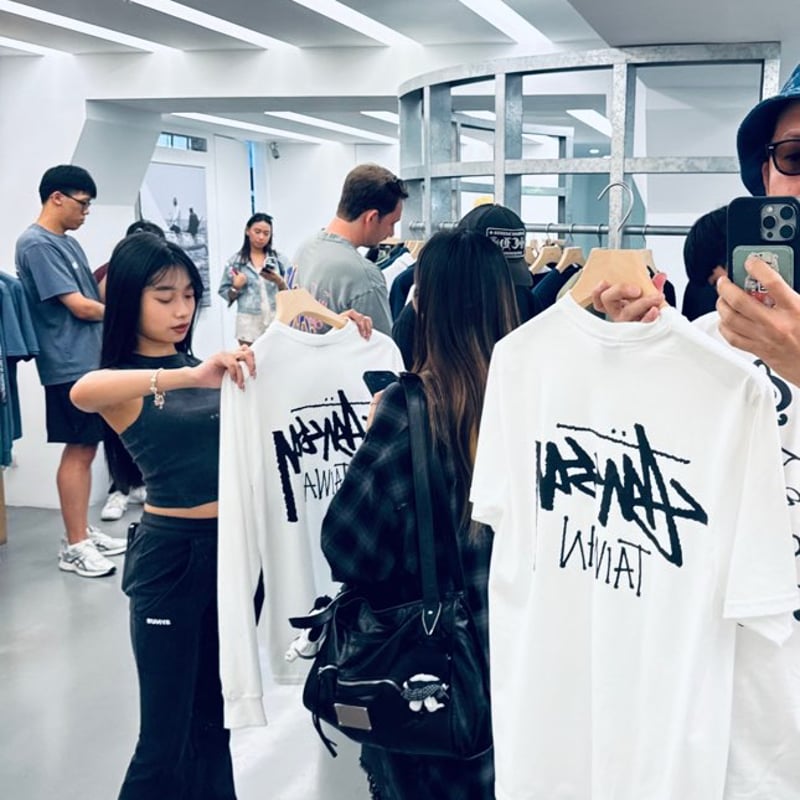 Stussy Stock Logo Ltd Tee_Taiwan | anytee
