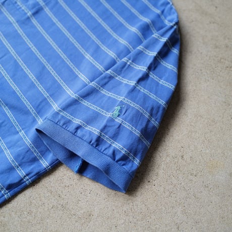 ［L］POLO SHIRT_MADE IN USA_80-90s vintage_no.8