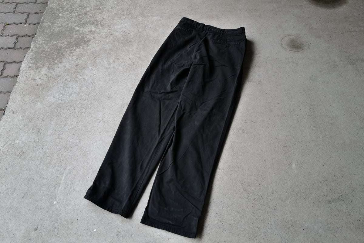 パンツ anytee Super Black VINTAGE POLO 2tuck W36 L35] Super Black_VINTAGE POLO CHINO 2tuck
