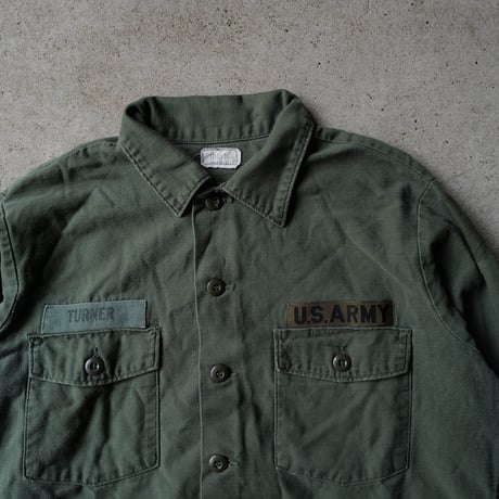 ［17 (1/2)］USARMY Olive Green Shirts_Cotton 100_no.29