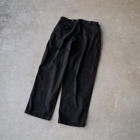 [W34 L29] Super Black_VINTAGE POLO 2tuck Pants_no.10