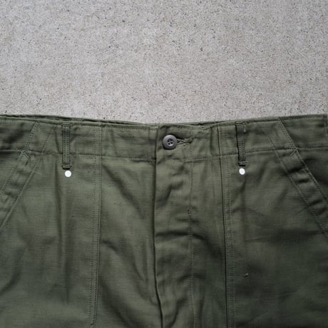 ［36×33］USARMY OG-107 Trousers_deadstock_Mismatched belt loops type_no.36