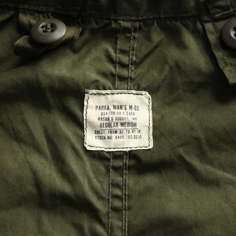 ［M］m65 parka_Silver Zipper First Model_no.264