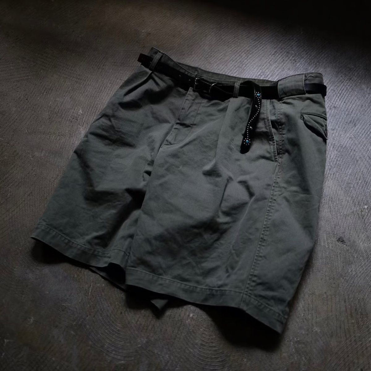 anytee classics] Officer Shorts_Faded Safari O