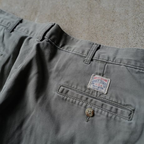 [W34] POLO CHINO SHORTS 2tuck_80s vintage_no.20