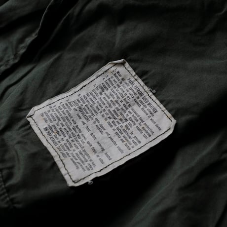 ［M］m65 parka_mini tag model_deadstock_no.105