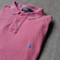 ［L］POLO SHIRT_MADE IN USA_80-90s vintage_no.9