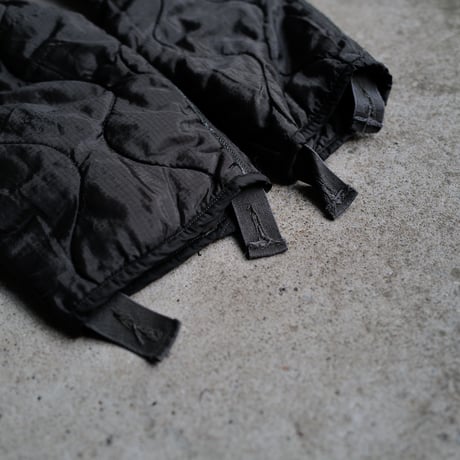 ［S］m65 parka liner_Black dye