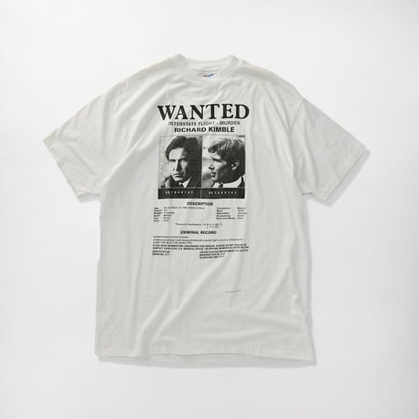 [XL] 映画TEE 『逃亡者 (原題：The Fugitive）』_1993 vintage