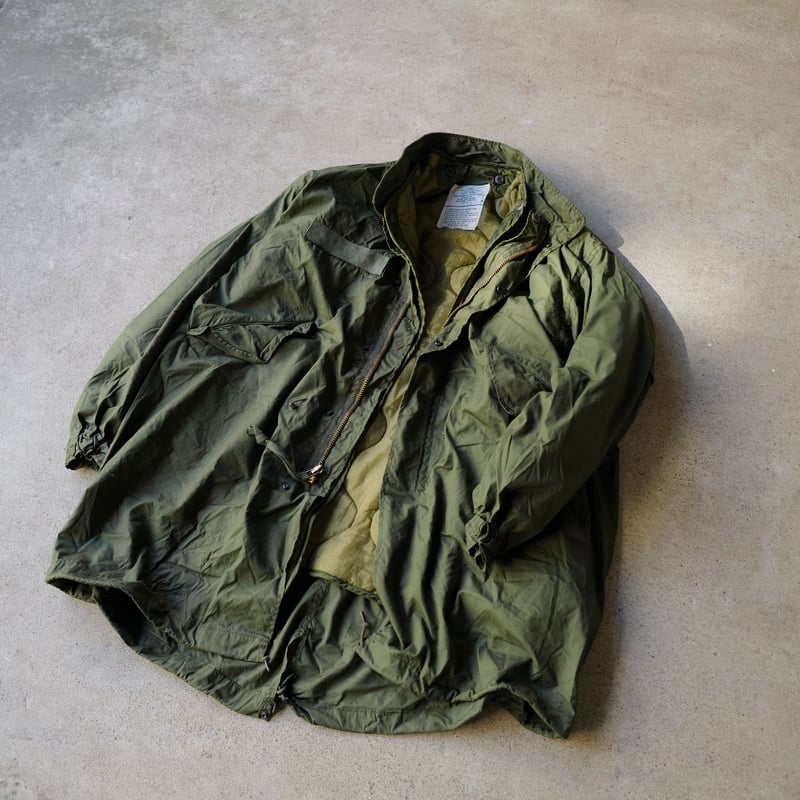 m65 parka _ mini tag model _ deadstock