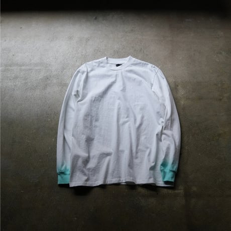 9月26日再販 [anytee classics] Dip Dyed Long Tee_Mint