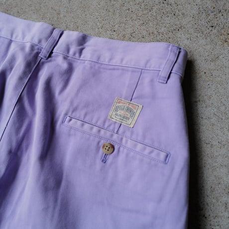[W33] POLO CHINO SHORTS 2tuck_90s vintage_no.9