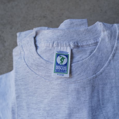 ［XL］Discus Athletic Pocket Tee_made in USA_1989 deadstock