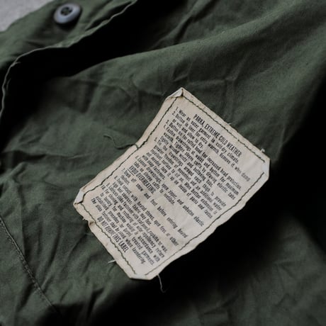 ［M］m65 parka_mini tag model_deadstock_no.4