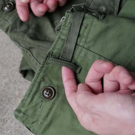 ［S-Short］USARMY M-51 Trousers_Mismatched belt loops type_no.10