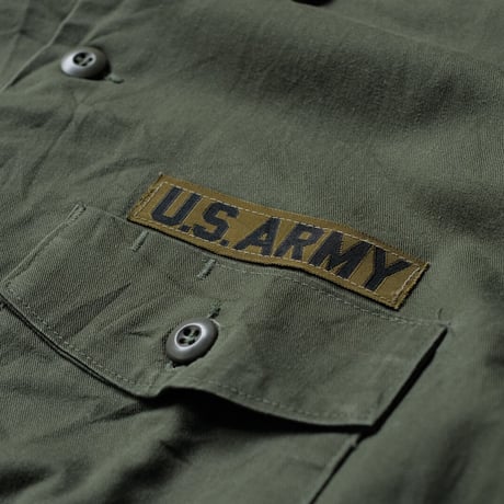 ［16 (1/2) / XL fit］USARMY Olive Green Shirts