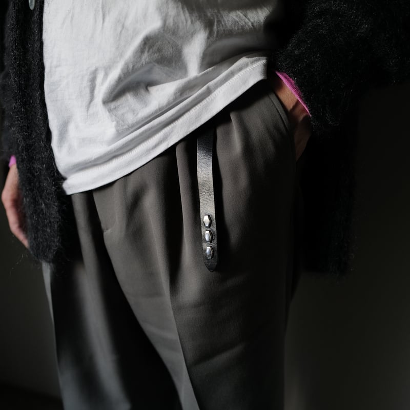 anytee Officer Pants Military Gray Lサイズ anytee classics] Officer Pants_Military Gray |