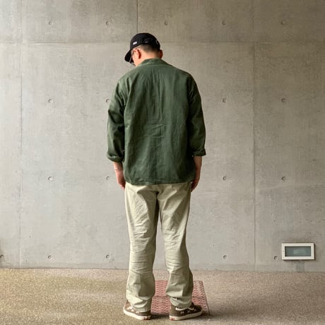 ［L fit］USARMY Olive Green Shirts_First model