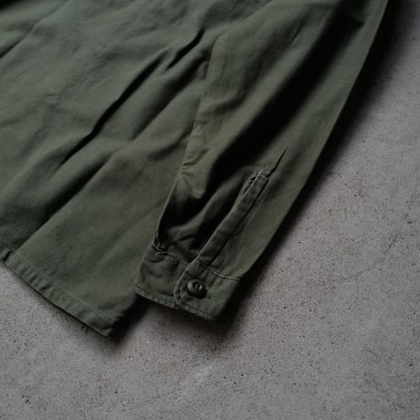 ［L (15 1/2)］USARMY Olive Green Shirts_Cotton100_no.3