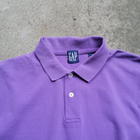 ［M］OLD GAP_POLO SHIRT_MADE IN Brunei_90s vintage