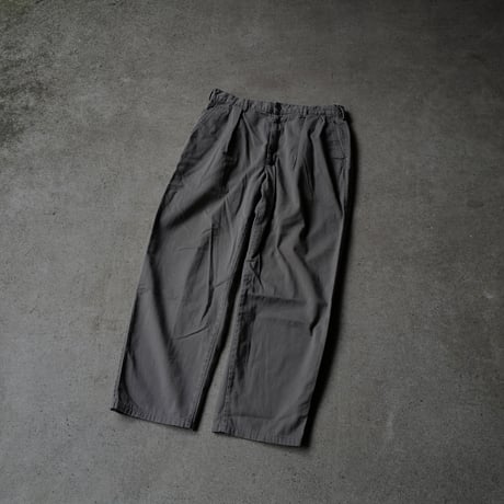 ［W34 L29］VINTAGE POLO CHINO 2tuck PANTS_Military Olive_no.5