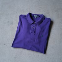 ［XL］POLO SHIRT_MADE IN USA_80-90s vintage_no.39