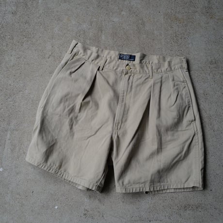 [W34] POLO CHINO SHORTS 2tuck_90s vintage