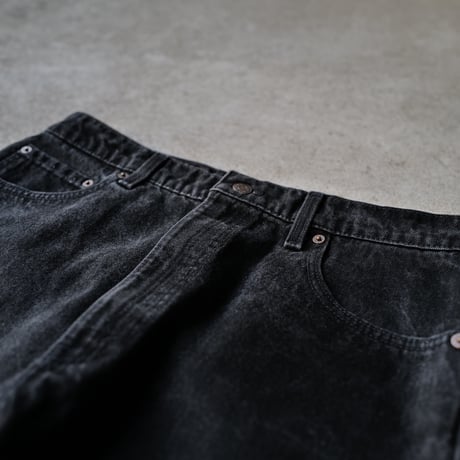 ［W36 L30］Levi's 505_Sulfur Black_no.3