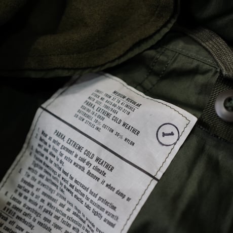［M］m65 parka_fullset_1970's_deadstock_no.12