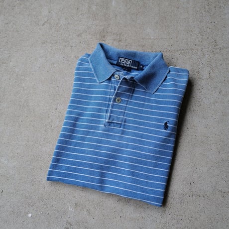 ［S］POLO SHIRT_MADE IN USA_80-90s vintage_no.24