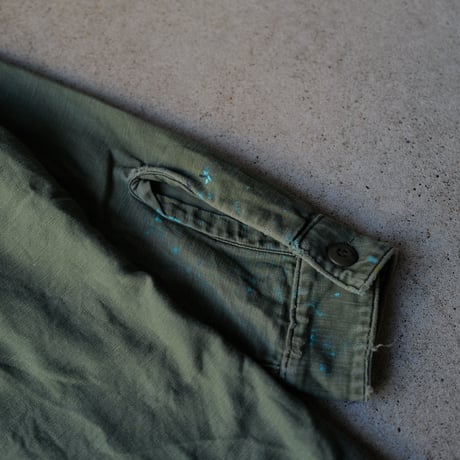 ［XXL (17 1/2)］USARMY Olive Green Shirts_Cotton100_no.6
