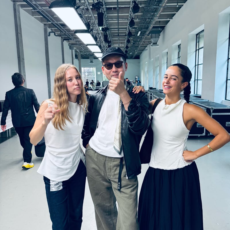 anytee classics] Narrow Long Belt_Black Black