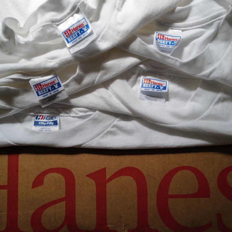 Mサイズ HANES BEEFY 無地 Tシャツ USA製 デッドストック 90's〜 Hanes BEEFY 無地T デッドストック | CUSTOM FEVER