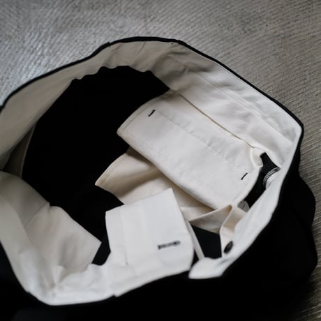 [anytee classics] Officer Pants_Black Chino