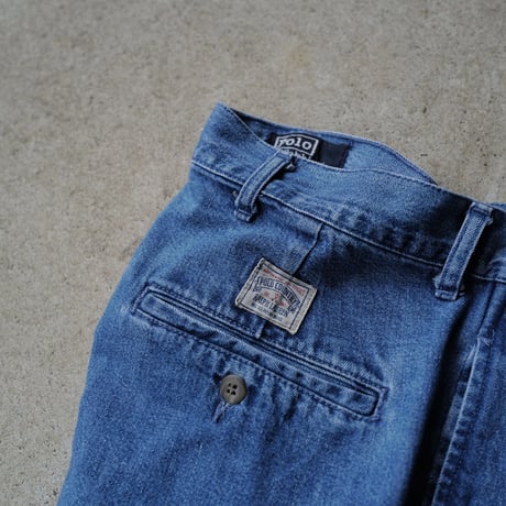 [W36] POLO DENIM 2tuck shorts_by Ralph Lauren_no.5