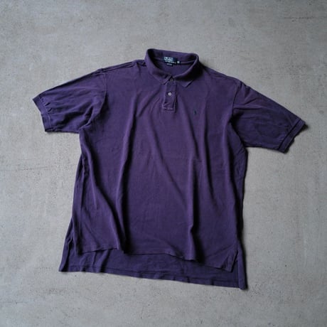 ［XXL］POLO SHIRT_MADE IN USA_80-90s vintage_no.2