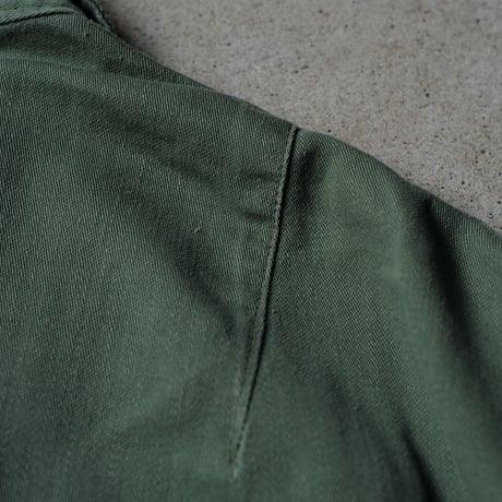 ［XL fit］USARMY Olive Green Shirts_First model_no.10