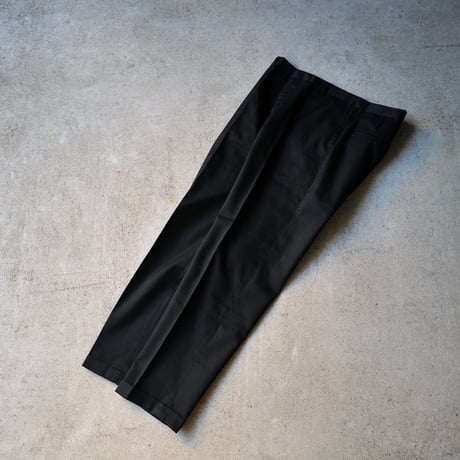 ［W33 L29］Vintage Slacks_Black_deadstock